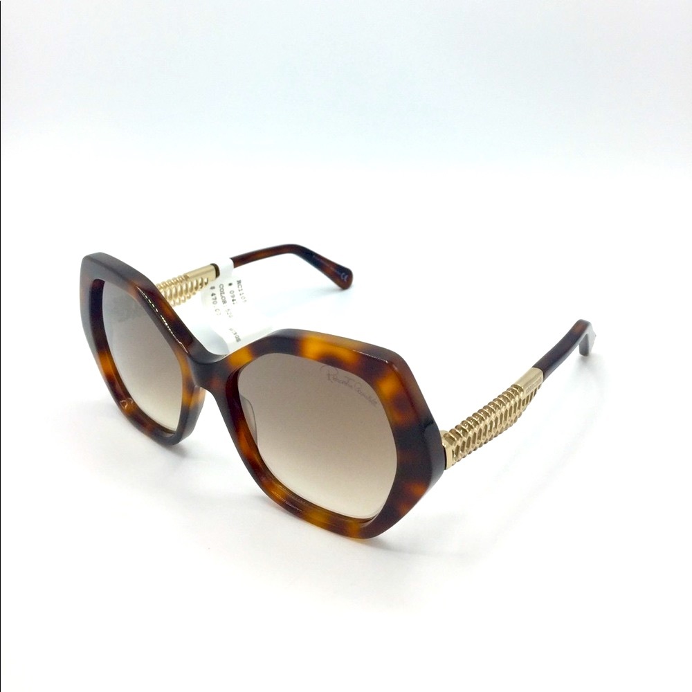Roberto Cavalli Sunglasses Square Tortoise Sunglasses - Picture 13 of 16